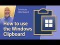 How To Use The Windows Clipboard