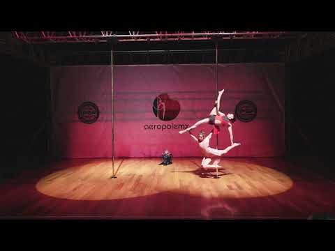 DUPLA POLE ART CAMPEONATO NACIONAL #poleart  #360pds  #pole #ipsf #aeropolemx ANTONIO,MIRIAMH