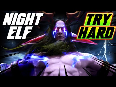 I'm ACTUALLY TRYHARDING Night Elf 4on4, I've never pulled it off!
