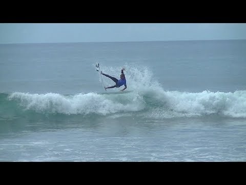 Sebastian Zietz Surfing Trestles - 2017 Hurley Pro