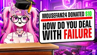 Ironmouse Gives Her Viewers Life Advice..