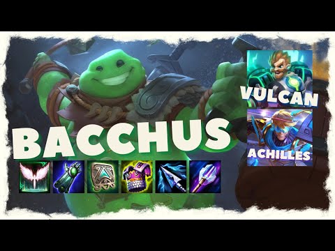 Smite Ranked Joust S3 Map Bacchus Gameplay | Bacchus is double cheeked up???