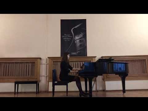 Pavlenko Kateryna, Mozart Piano Sonata No 11 A major K 331 1st movement