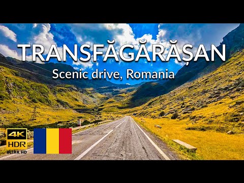 🇷🇴 4K Driving Romania's MOST SCENIC Mountain Road | SCENIC DRIVE | #transfagarasan #romania #travel
