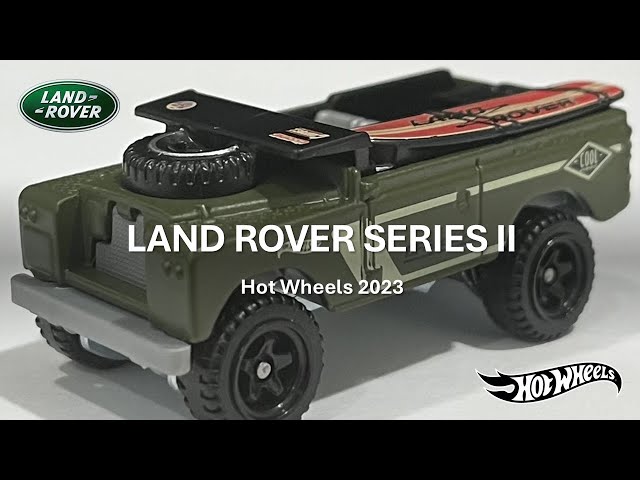 Vídeo relacionado con Hot Wheels - Land Rover Series II - Baja Blazers 10/10 - HKG65 - Short Card - Track Stars - BFGoodrich - Mattel 2023