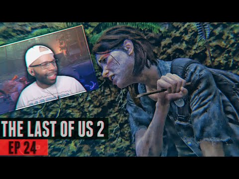 The Last of Us 2 Walkthrough Gameplay Part 24 - THEY SHOT ME WITH A BOW
