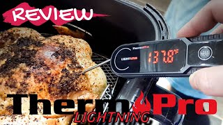 ThermoPro Lightning One Second Instant Meat Thermometer REVIEW