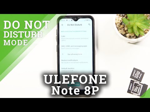 How to Enable Do Not Disturb Mode on ULEFONE Note 8P – Turn On DND Mode