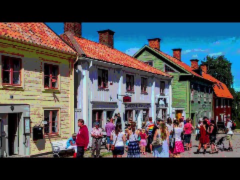 Gamla Linköping. 4K [ Där historien blir levande ] #linköping #sweden #travel