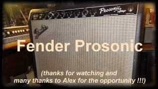 Video thumbnail for Fender Prosonic by vmountain