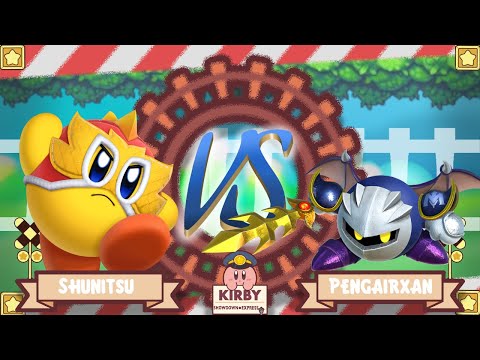 Shunitsu (Wrestler) vs Pengairxan (Meta Knight/Bomb) - Kirby Fighters Showdown Express 2 🚂