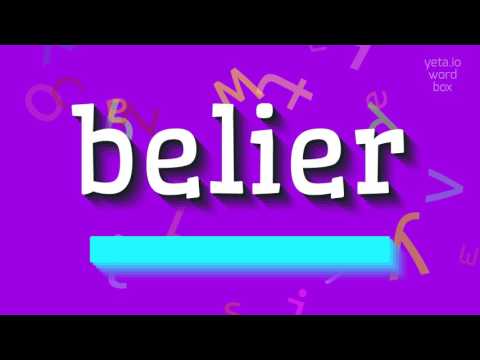 How to say "belier"! (High Quality Voices)