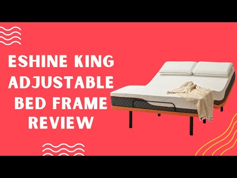 ESHINE Queen Adjustable Bed Frame with Lumbar Support, Head-Pillow-Tilt, Under Bed Light, Smart App Control, Zero Gravity, Dual USB Ports, Suitable for Most Queen Mattresses, 6000 Series video review thumbnail