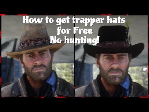 Red Dead Redemption 2 | How to get trapper hats for free
