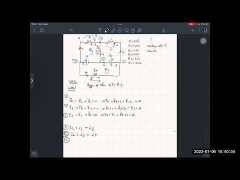 Legge di Ohm e principi di Kirchoff: esercizio risolto
