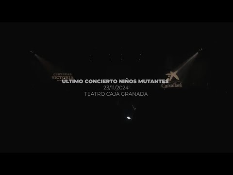 ÚLTIMO CONCIERTO NIÑOS MUTANTES 23/11/2024 TEATRO CAJA GRANADA