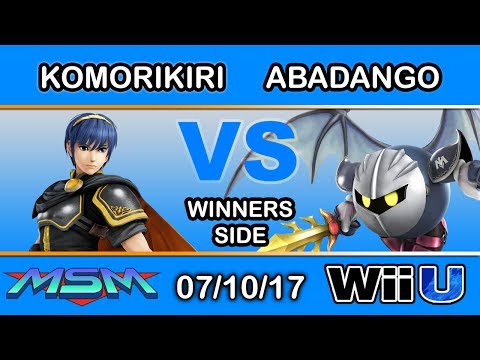 MSM 104 - 2GG | komorikiri (Marth) Vs. LG | Abadango (Meta Knight) Winners Side