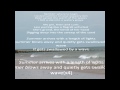 Summersong by the Decemberists (on screen lyrics)