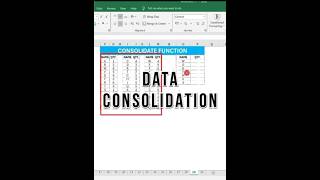 Download lagu DATA CONSOLIDATION TRICK!! EXCEL MAGIC!! mp3