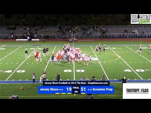 Jersey Shore @ Scranton Prep || Bulldogs Football on the Bear Country Sports Network