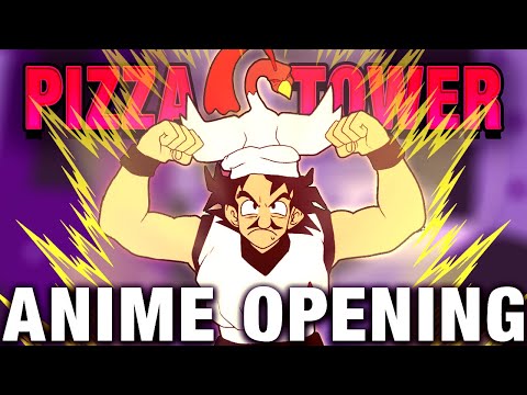 (Full) I remixed Pizza Time into a CURSED anime opening Pizza Tower Cover ft. @ItsJustFroggy