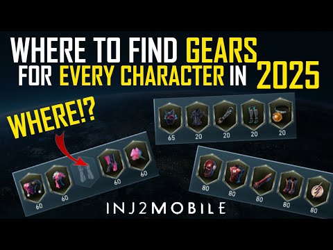 Where to get Gears for EVERY Character (2025) | Injustice 2 Mobile Guide