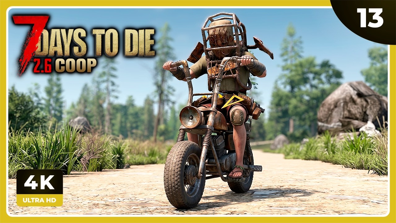 7D2D #13 | TENEMOS MINIMOTO!! | 7 DAYS TO DIE Gameplay Español