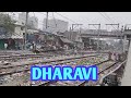 Dharavi Mumbai Slum From Local Train Mumbaislum Dharavi Mumbailocal