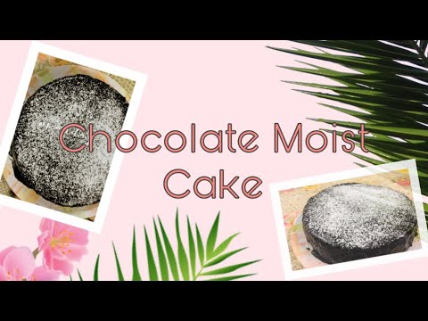 MOIST CHOCOLATE CAKE (Easy & Simple ) NO OVEN😉