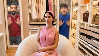 جولة في غرفة ملابسي الجديدة 👗 (فقط للبنات)