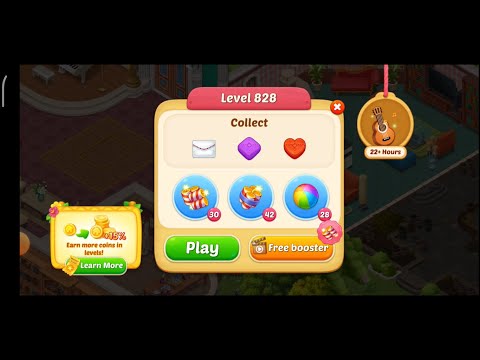 Matchington Mansion Level 828 / iOS/Android