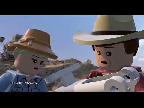 Lego Jurassic World Part 1- Main Story missions - No commentary 100% walkthrough