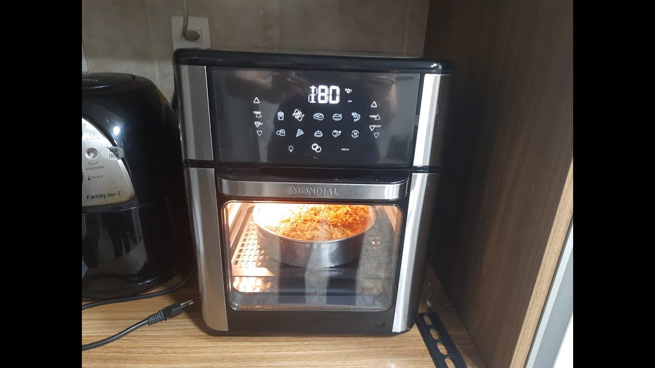 Fritadeira Elétrica Forno Oven 12L Mondial AFO-12L-BI