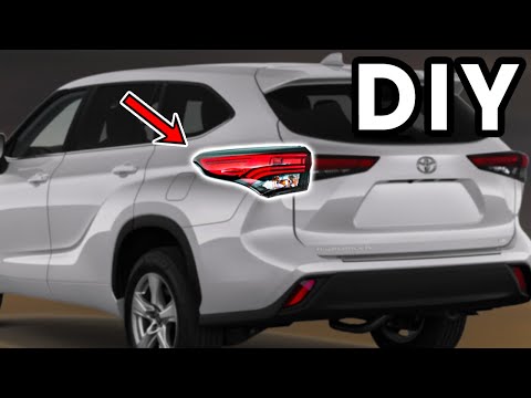 DIY 2020-2023 Toyota Highlander Tail Light Removal | How To Remove Tail Lights For Toyota Highlander