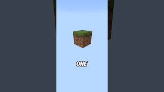 Showcasing The One Block Map! #minecraft #shorts