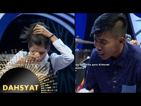 Kalah games Syahnaz pecahin telor pakai kepala [Dahsyat] [6 Jan 2016]