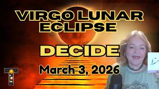 LUNAR ECLIPSE IN VIRGO: THE" FINAL CUT" THAT SETS US FREE |  Tarot  • Numerology  March 3, 2026