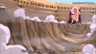 One Piece Block B Kampf - Bartolomeo vs Elizabello 2nd / King Punch