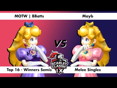 Scarlet Classic IX Melee - Bbatts (P2) vs Mayb (P4) - Top 16 - Winners Semis