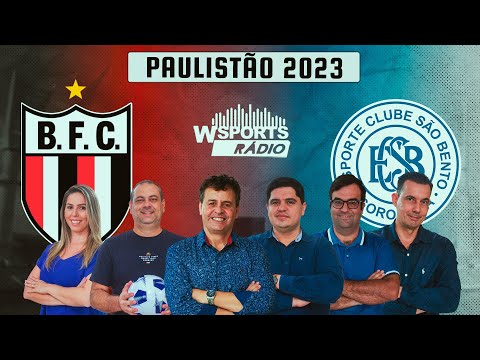 BOTAFOGO-SP X SÃO BENTO I AO VIVO - PAULISTÃO 2023 - 14/02/2023