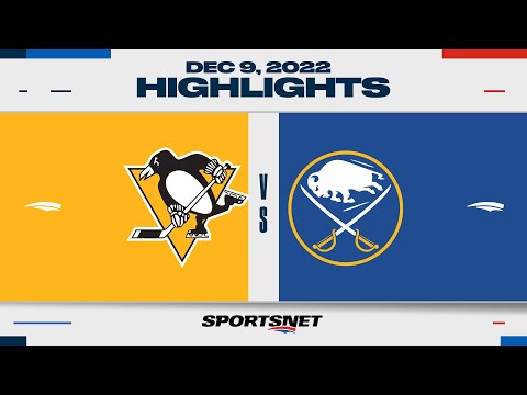 NHL Highlights | Penguins vs. Sabres - December 9, 2022
