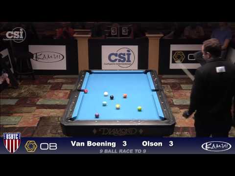 2015 USBTC 9-Ball: Shane Van Boening vs Danny Olson (Hotseat Match)
