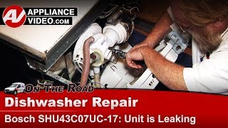 Bosch Dishwasher Repair - Leaking and Not Cycling Properly - Circulating Pump