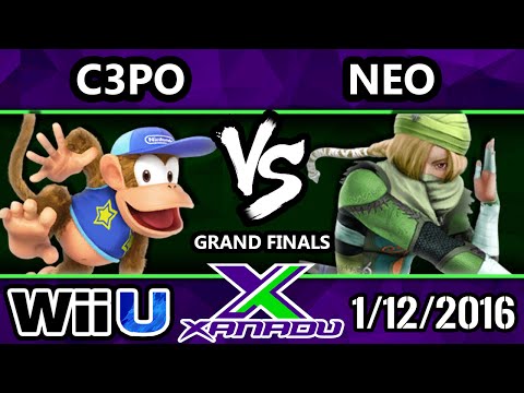 S@X 132 - TA | C3PO (Diddy) Vs. Neo (Sheik) SSB4 Grand Finals - Smash Wii U - Smash 4