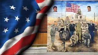 VETERANS DAY TRIBUTE / MURAL DEDICATION. . . AMHERST, OHIO 2017