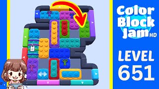 Soluzione del Livello 651 di Color Block Jam