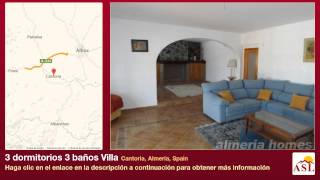 preview picture of video '3 dormitorios 3 baños Villa se Vende en Cantoria, Almeria, Spain'