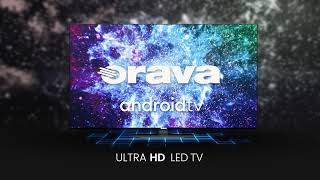 Televize Orava, úhl. 108 cm, LED TV, Full HD (1920 x 1080), 600 Hz (UM, R), DVB-T2/C/S2 (MPEG2, MPEG4), 3x HDMI, VGA vstup, SPIDF