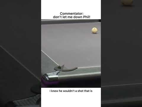 I knew he wouldn’t let me down! Commentator predicted this incredible shot! 🔥 #billiard #billiards