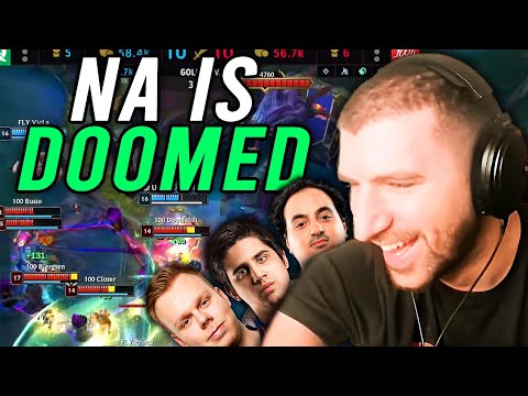 NORTH AMERICA IS DOOMED AT MSI - FLY vs 100 | LCS Spring Playoffs w/ The Boys